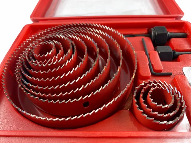 16Pc Hole Saw Kit