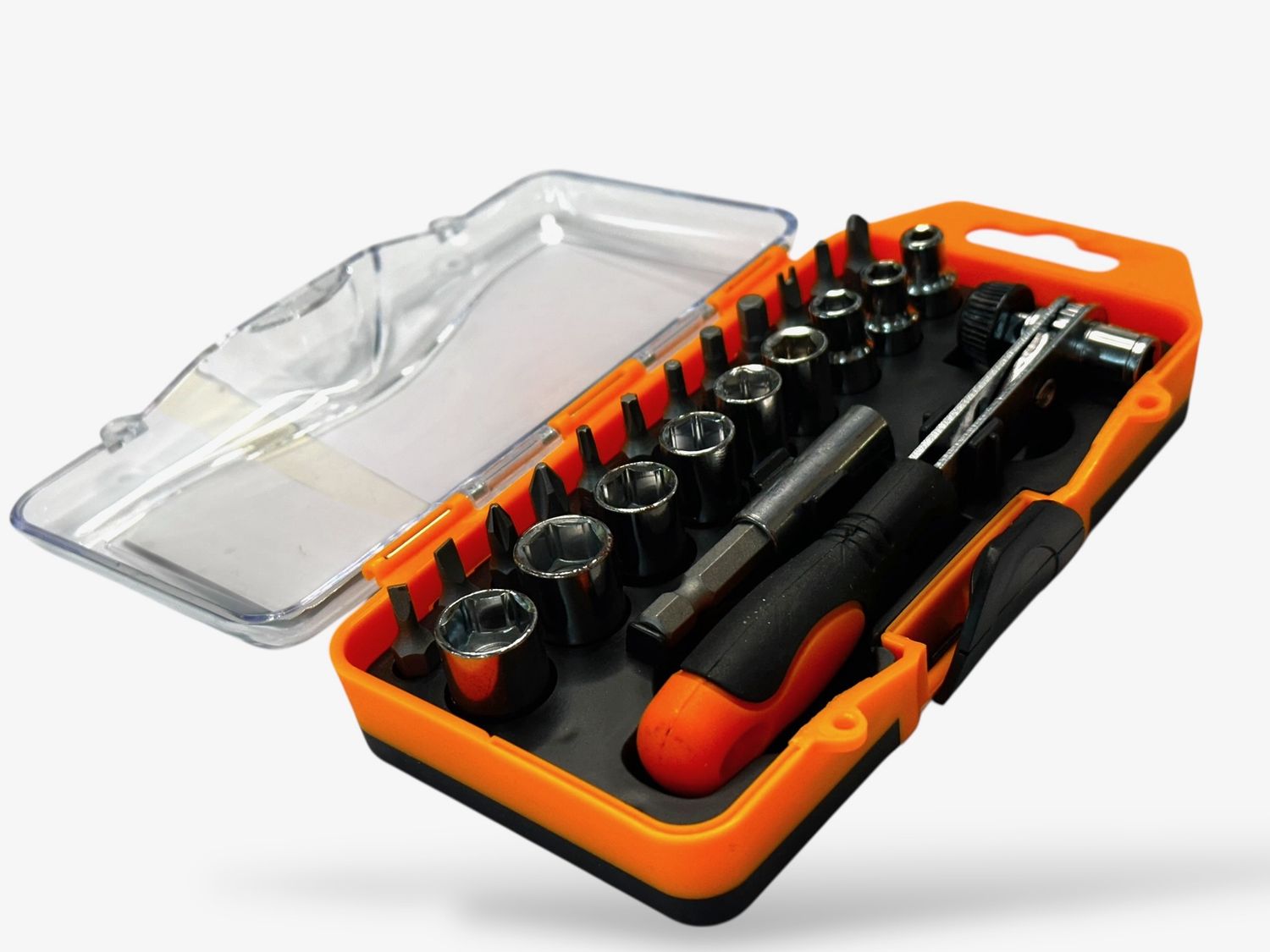 23 Pc Precision Screwdriver and Socket Set