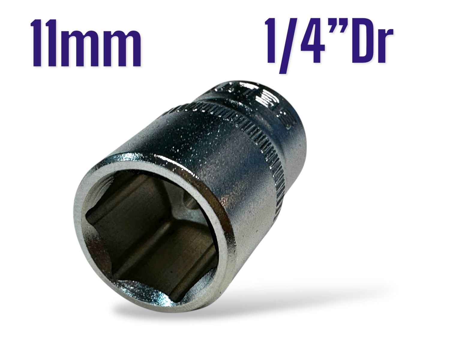 11mm Socket 1/4" Dr