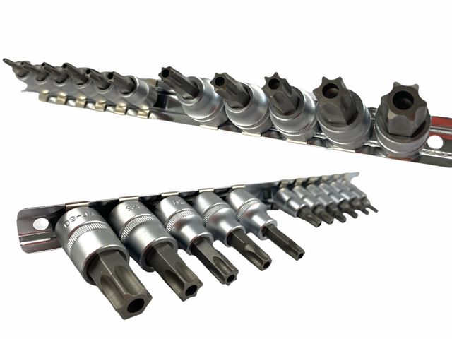 11PC Star Socket Set Tamper Proof