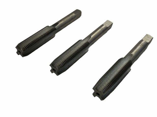 12mm x 1.25mm 3Pc Tap Set