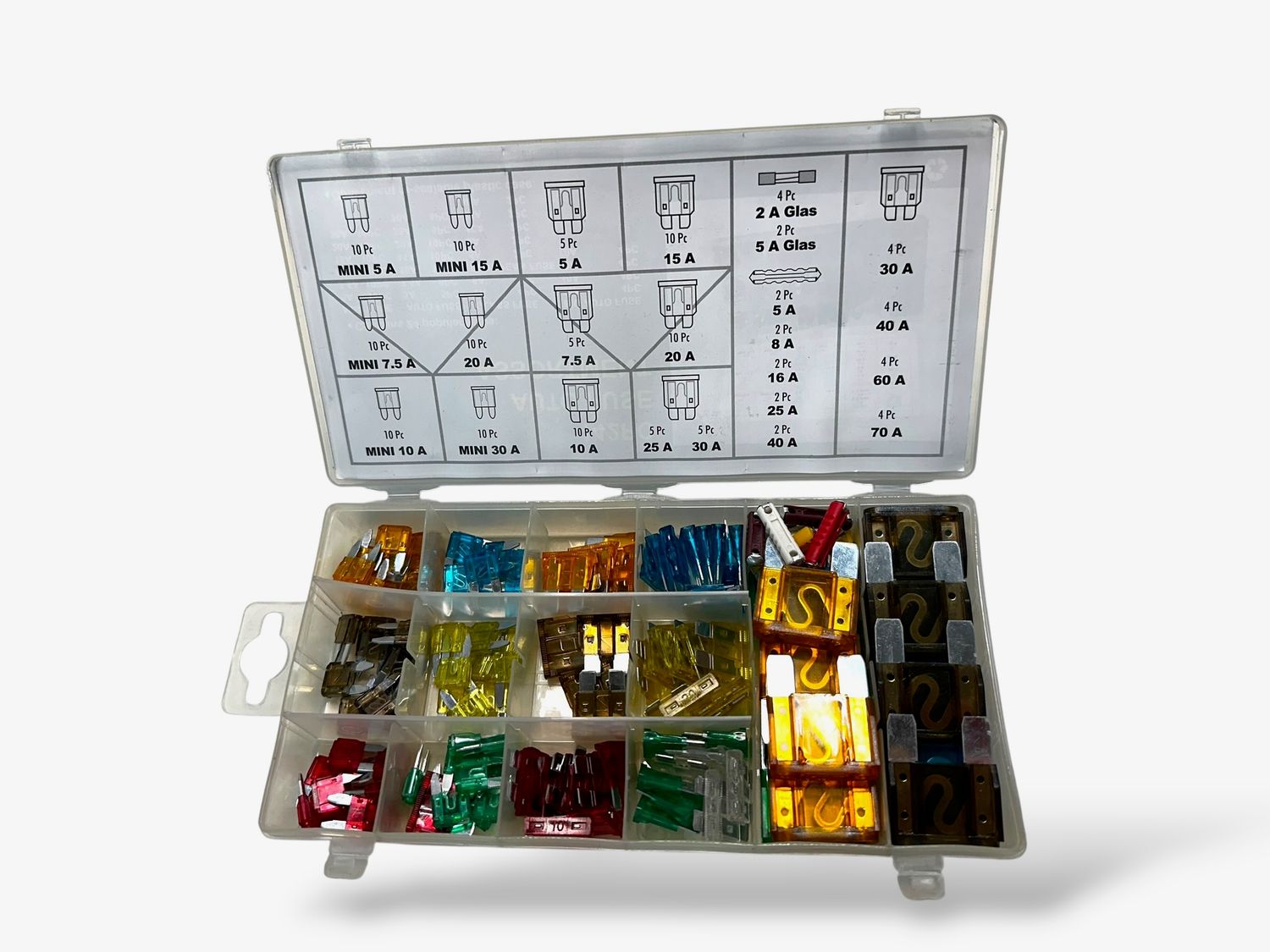 142 Pc Auto Fuse Assortment