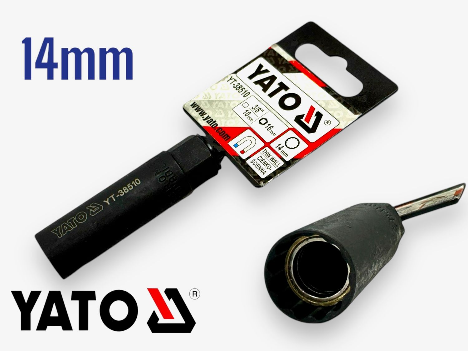 14mm Spark Plug Socket YATO