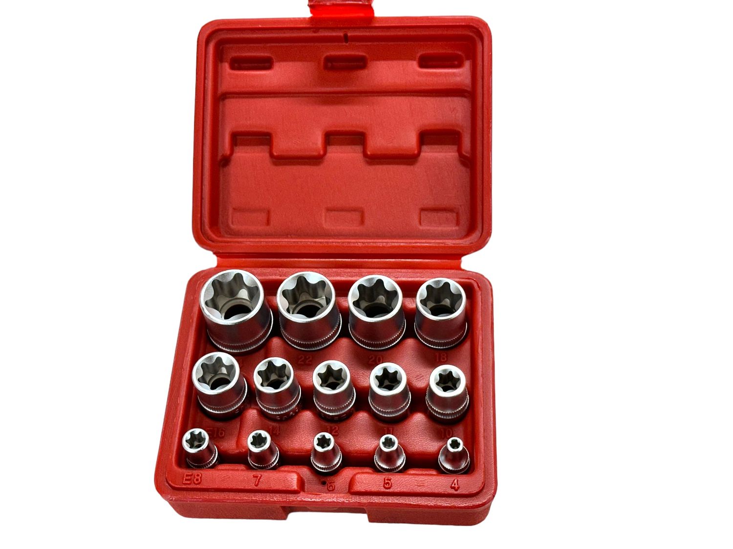 14Pc Star Socket Set