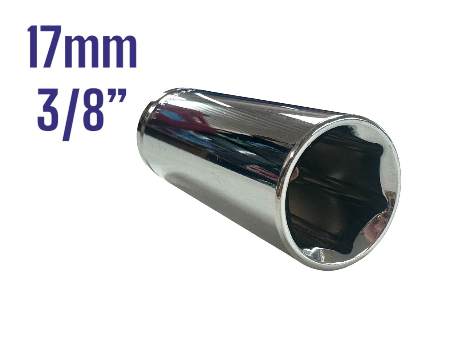 17mm 3/8" Dr Deep Socket