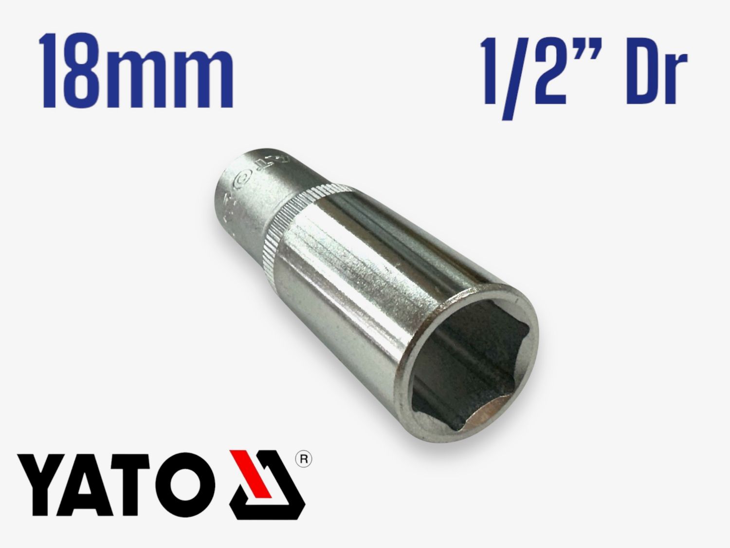 18mm Deep Socket 1/2Dr