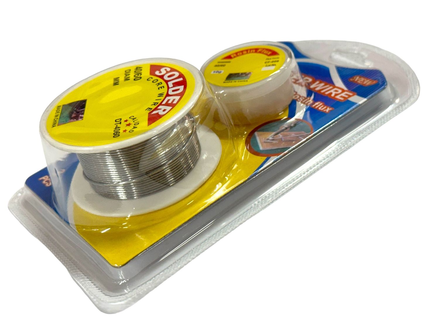 2 Pc Solder Cord and Resin