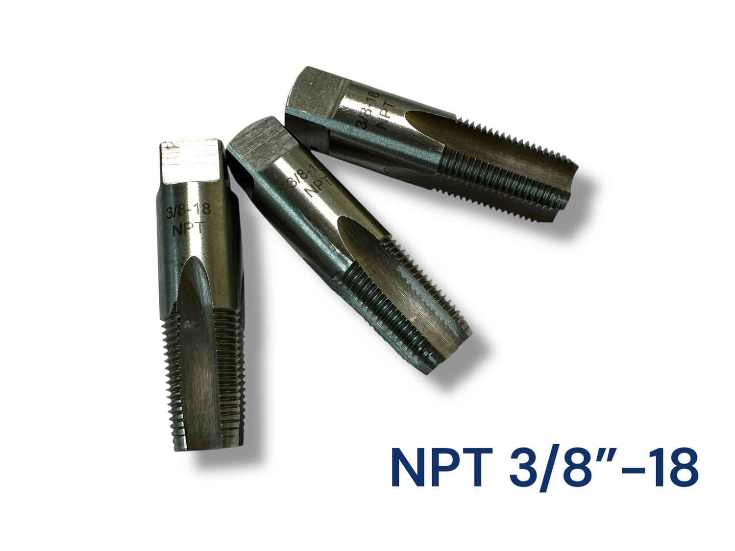 3/8” x 18TPI NPT Tap Set Taper
