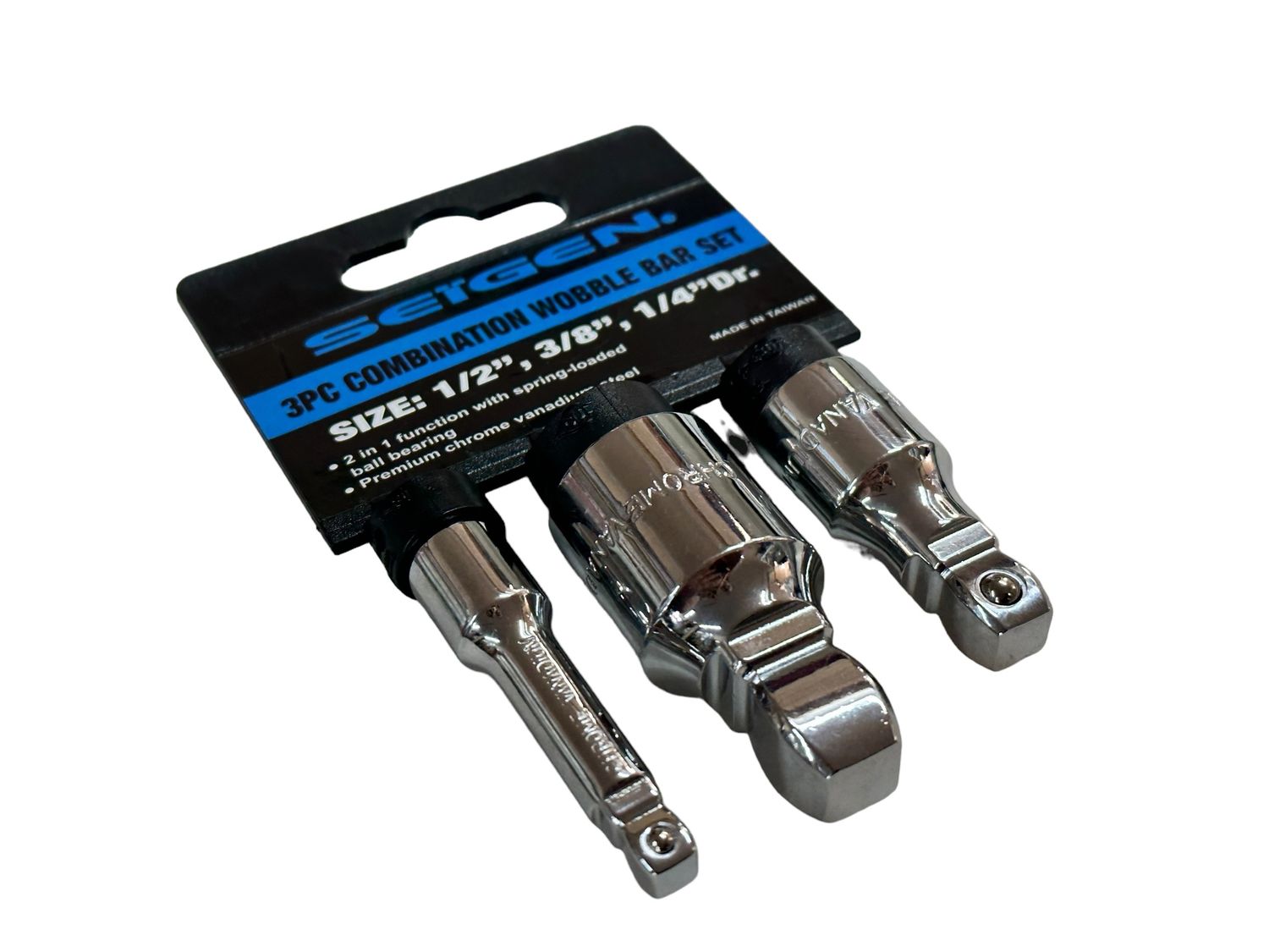 3Pc Combination Wobble Bar Set