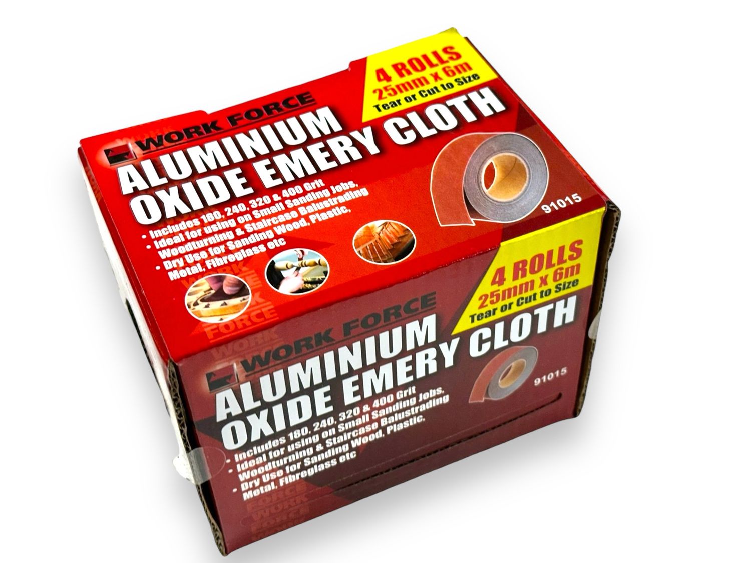 4 Rolls Abrasive Cloth Roll