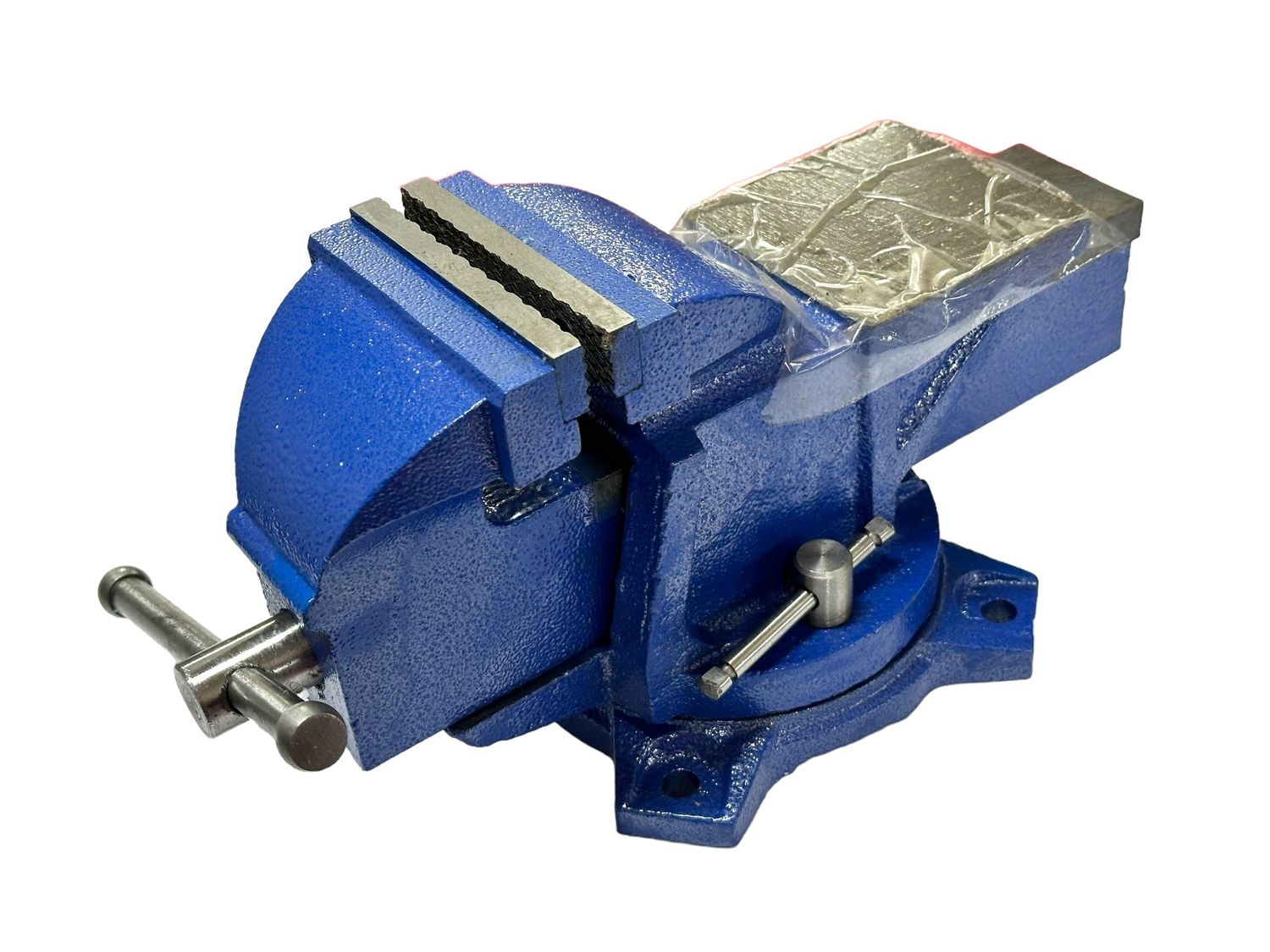 4" Engineers Vice Blue Swivel