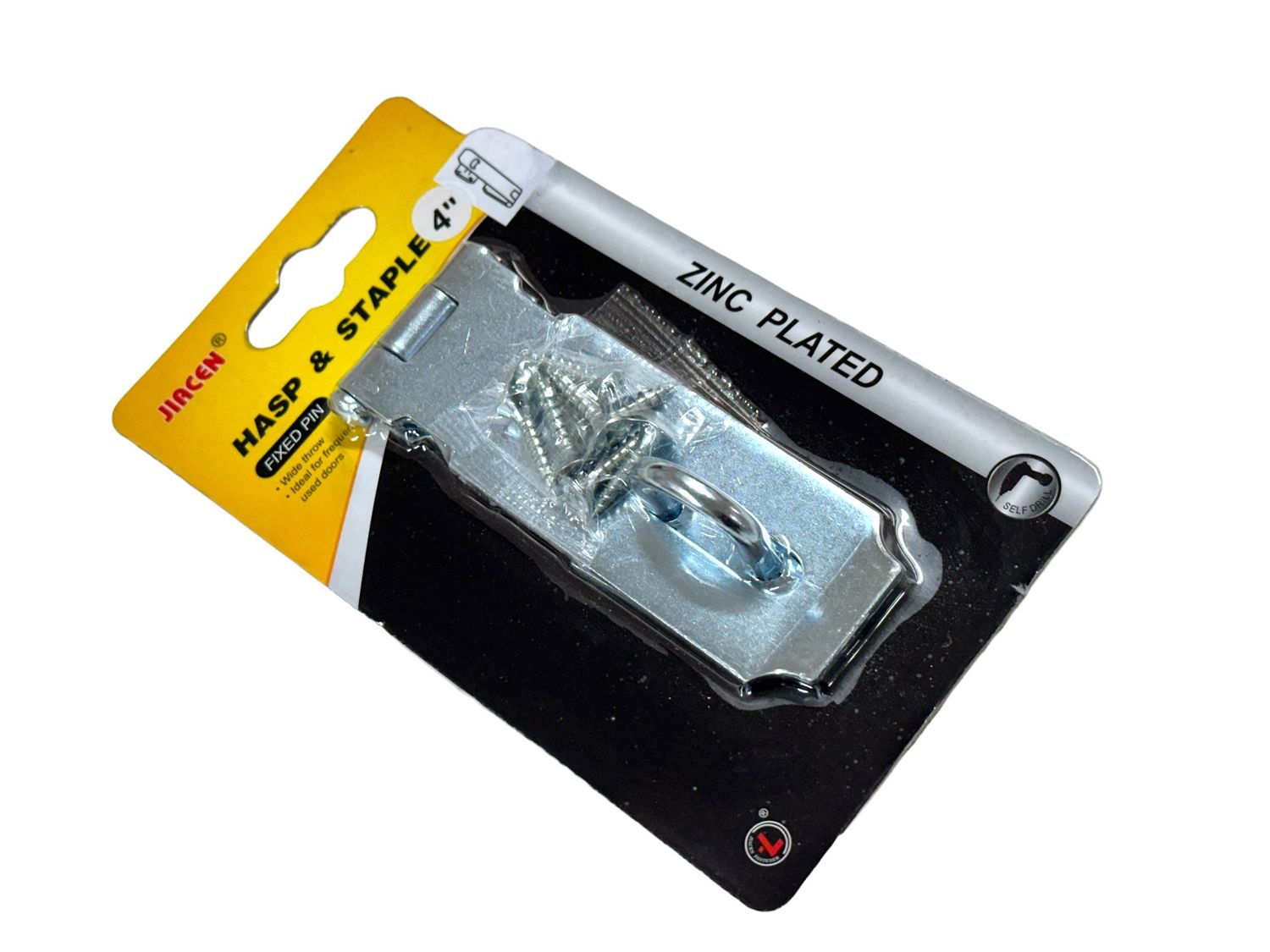 4" Hasp and Staple
