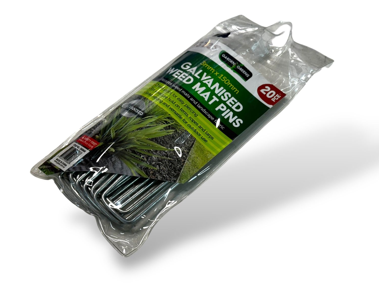 20Pc Weed Mat Pins