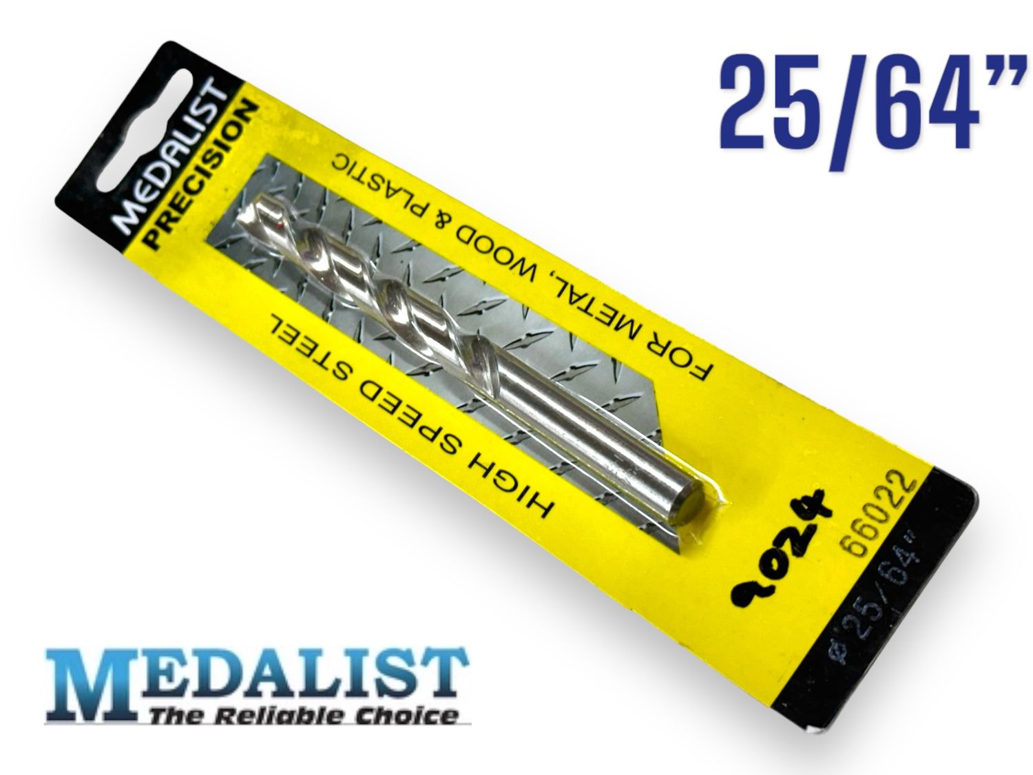 25/64” Drill Bit MEDALIST