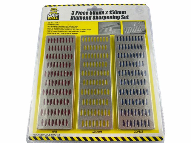 3 Piece Diamond Hone Block Set