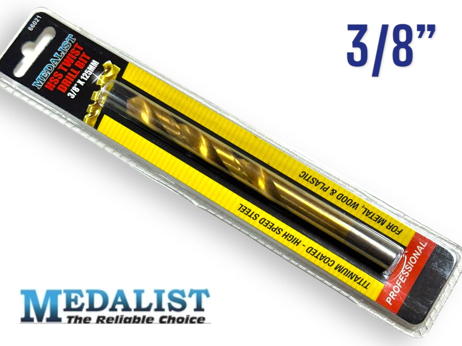 3/8” Drill Bit MEDALIST 125MM