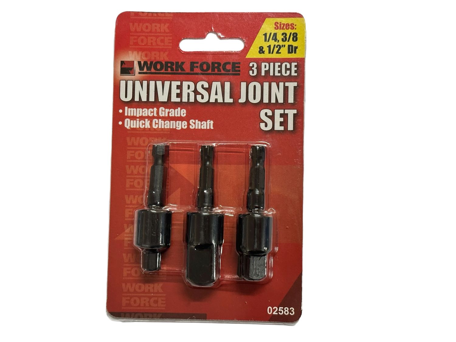 3Pc Universal Joint Set