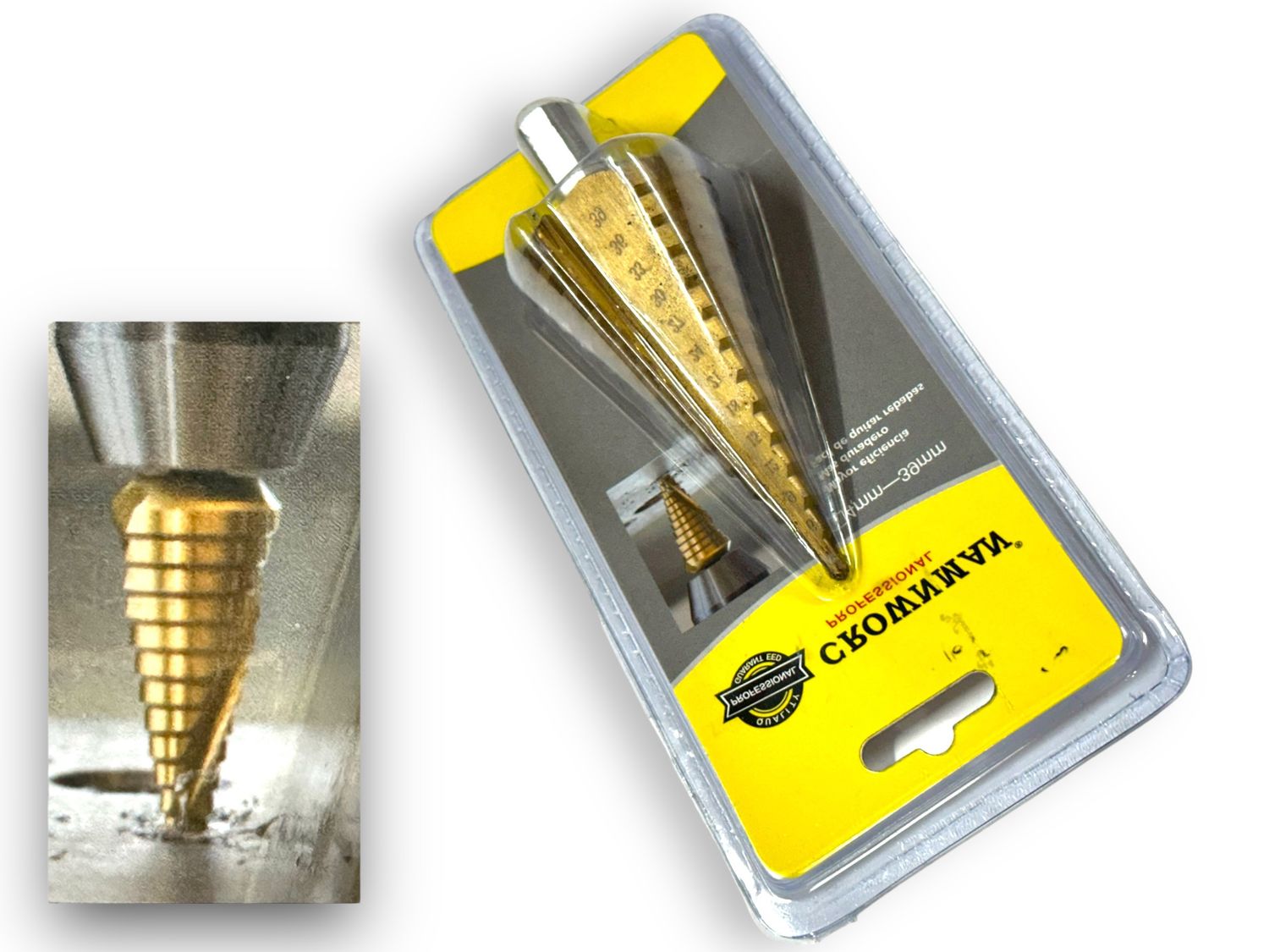 4 - 39mm Step Drill