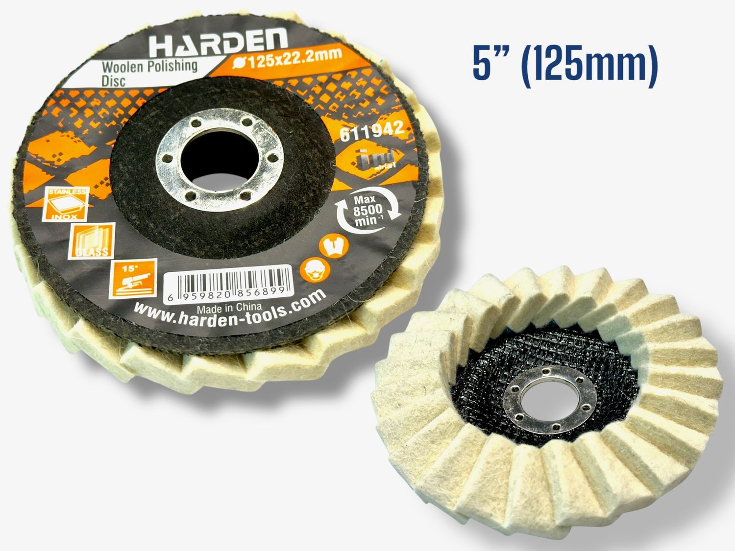 5" (125mm) Polishing Disk Pad