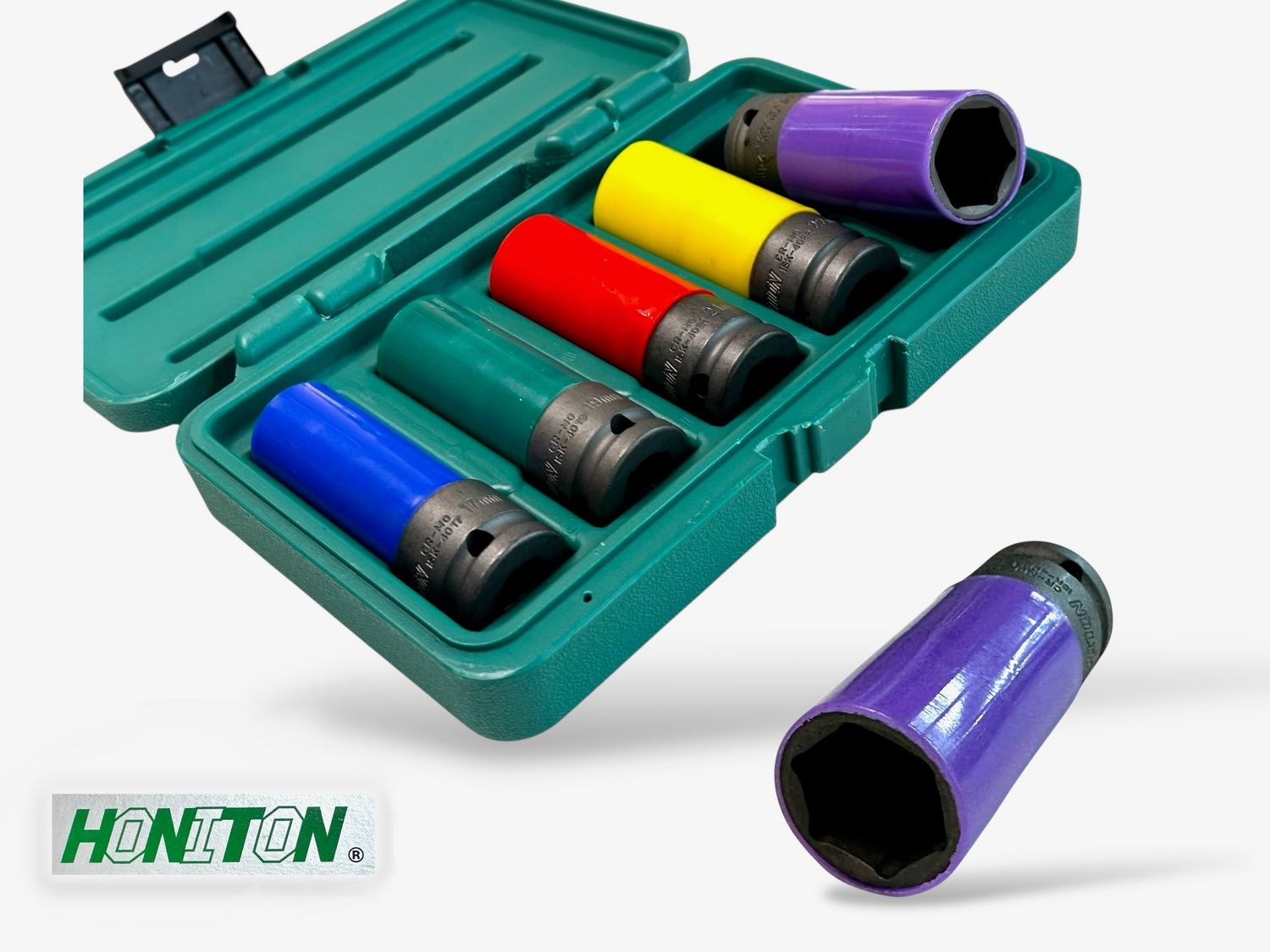 5Pc Deep Socket Thin Wall