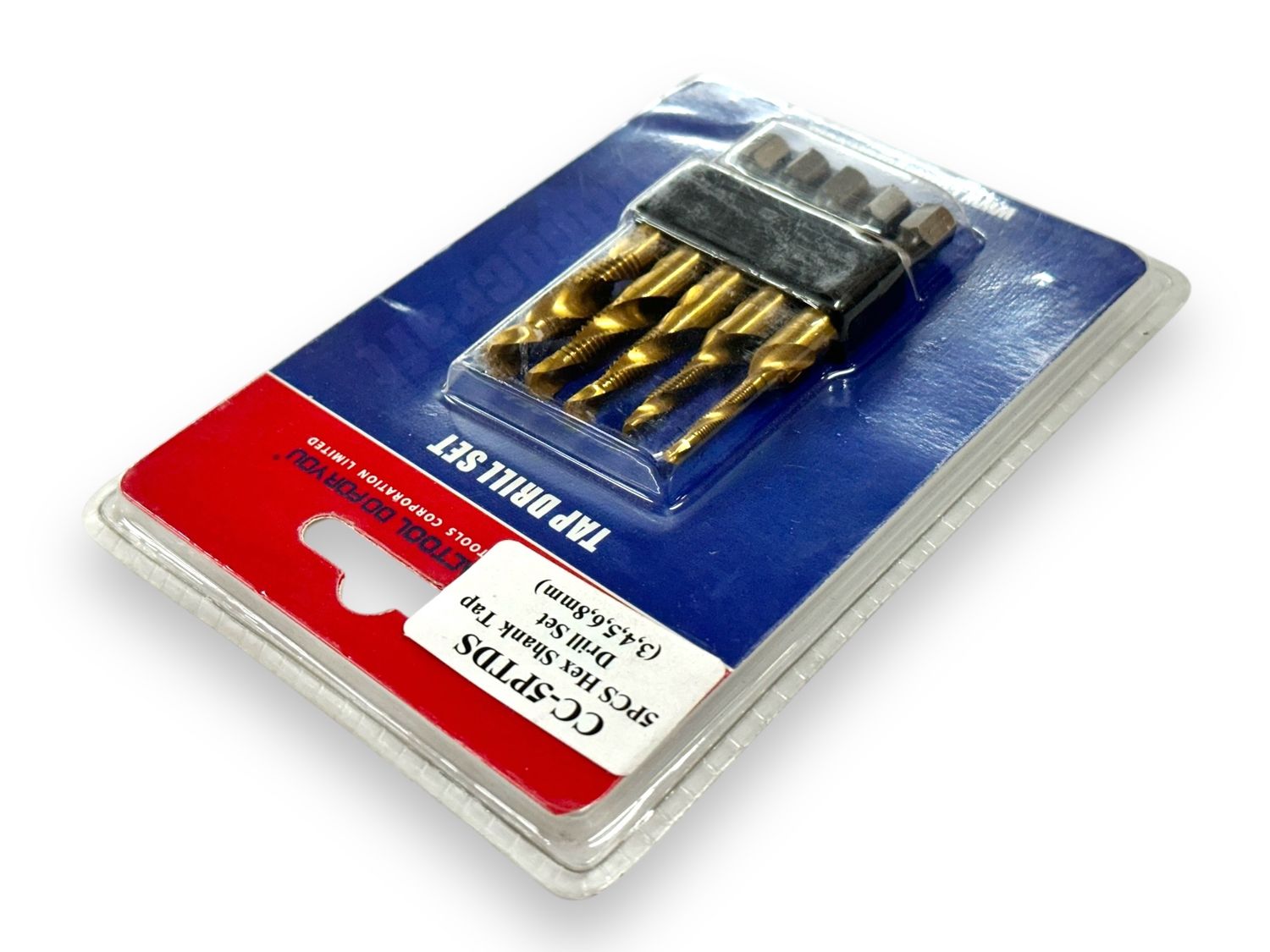 5Pc Threading Tap Drill Set