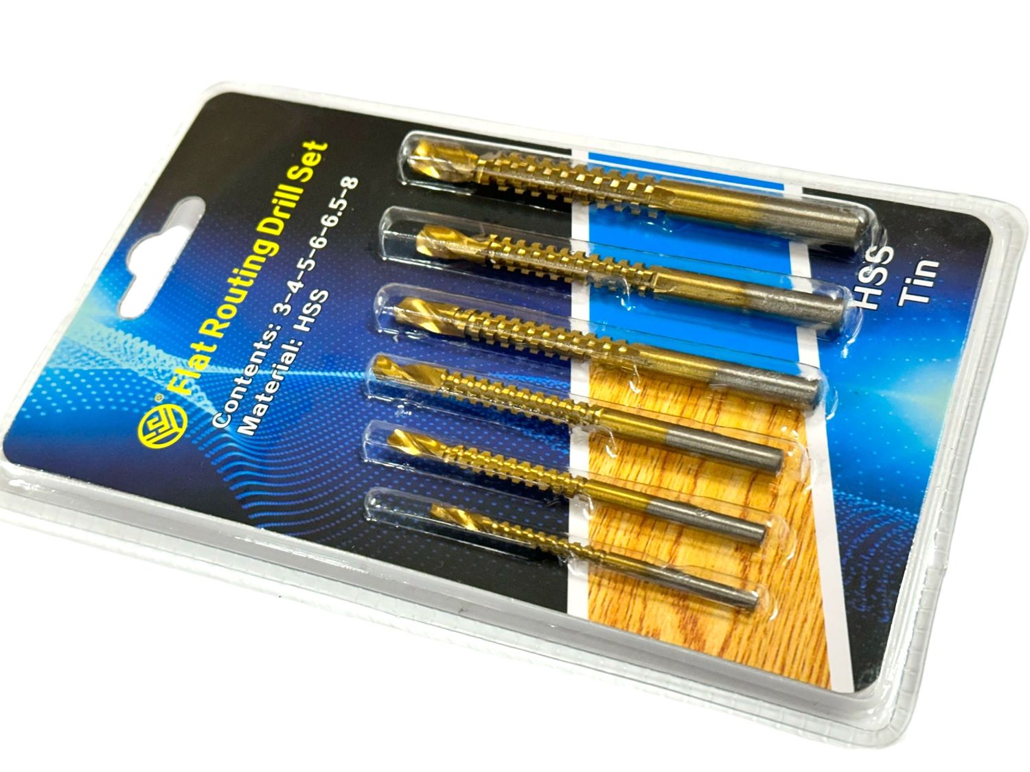 6 Pc Saw Drill Bit Set