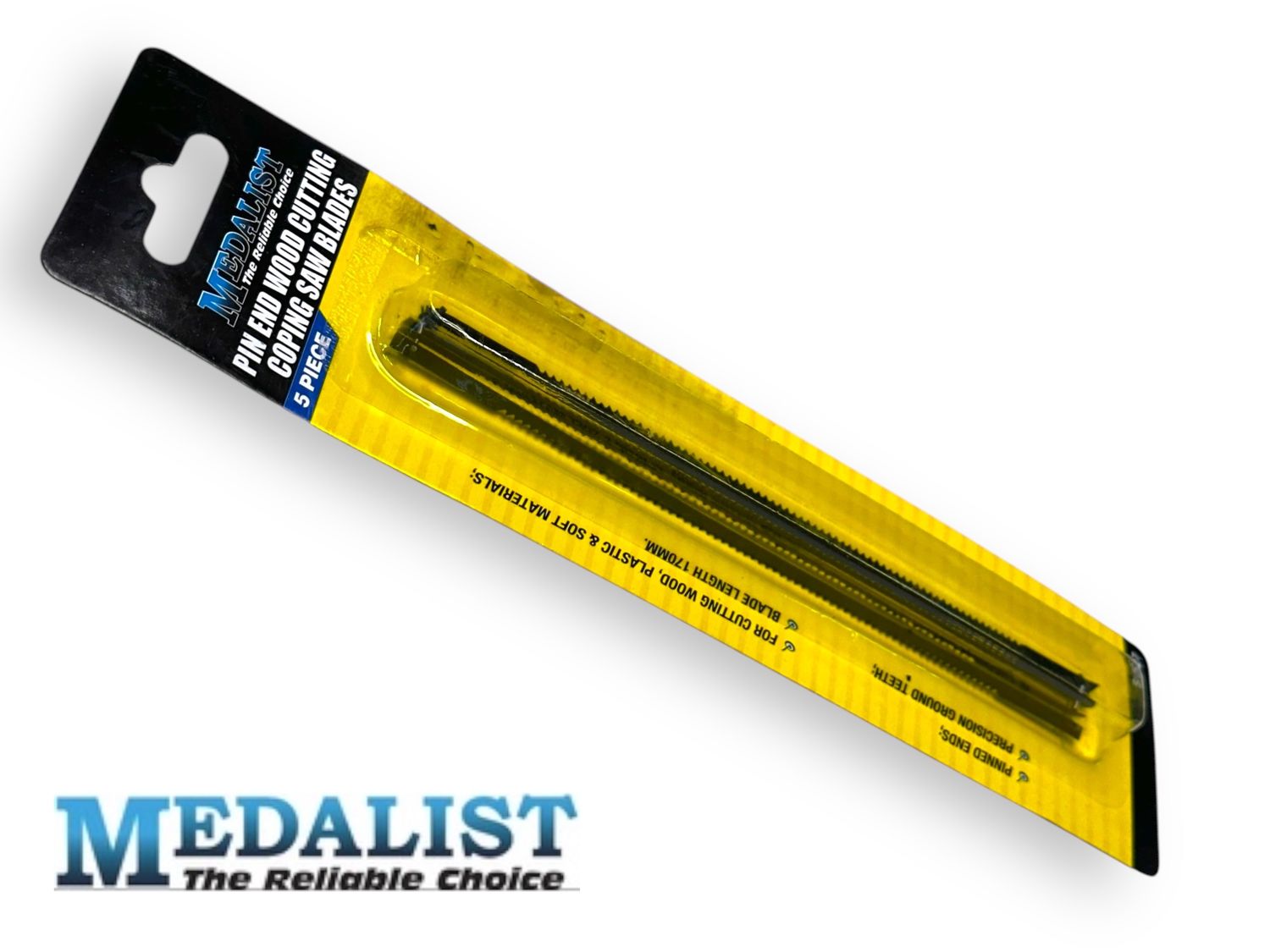 5Pc Coping Saw Blades 6 1/2" (170mm)
