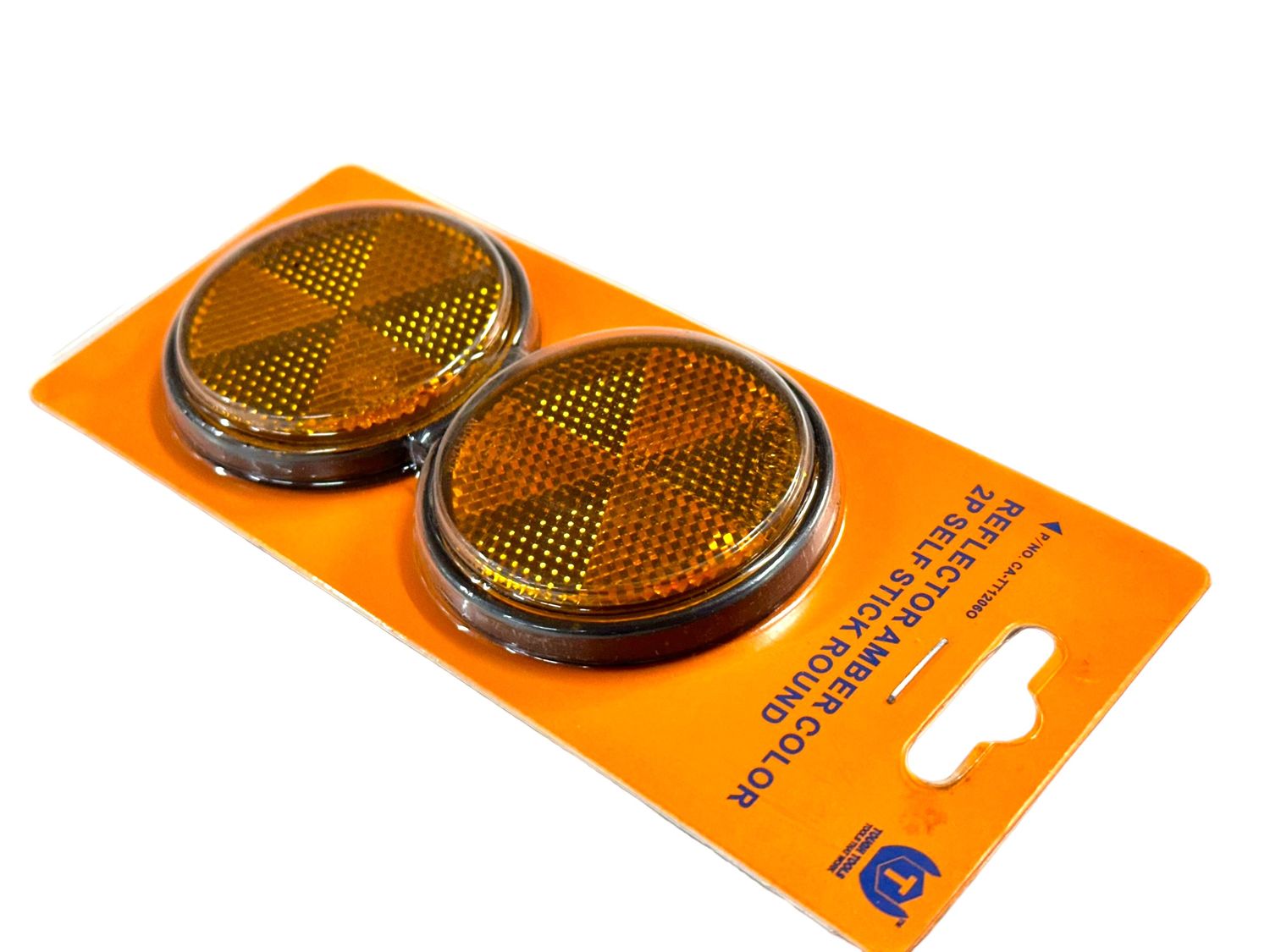 60mm Amber Round Reflector