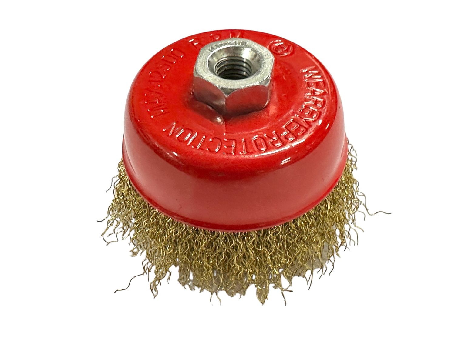 75mm (3") Wire Brush Cup 10mm x 1.5mm Thread