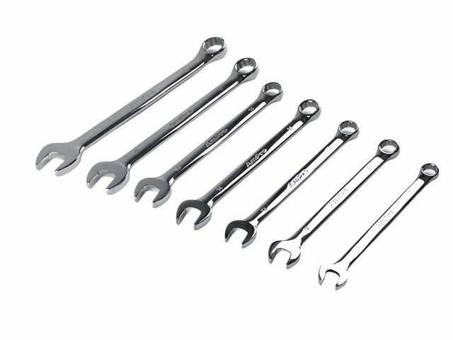 7Pc Spanner Set Metric