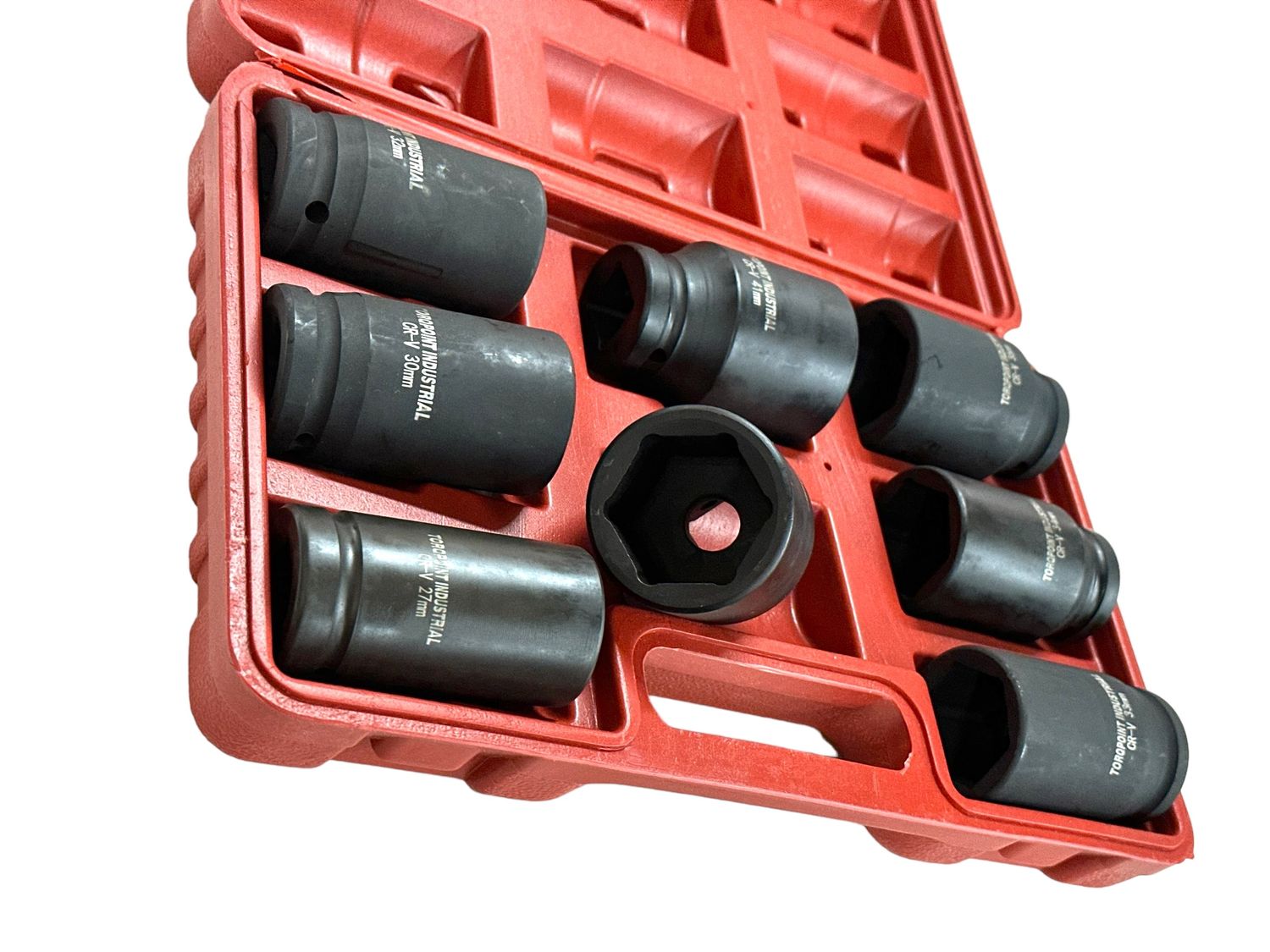8 Pc 3/4" Dr Deep Impact Sockets Metric