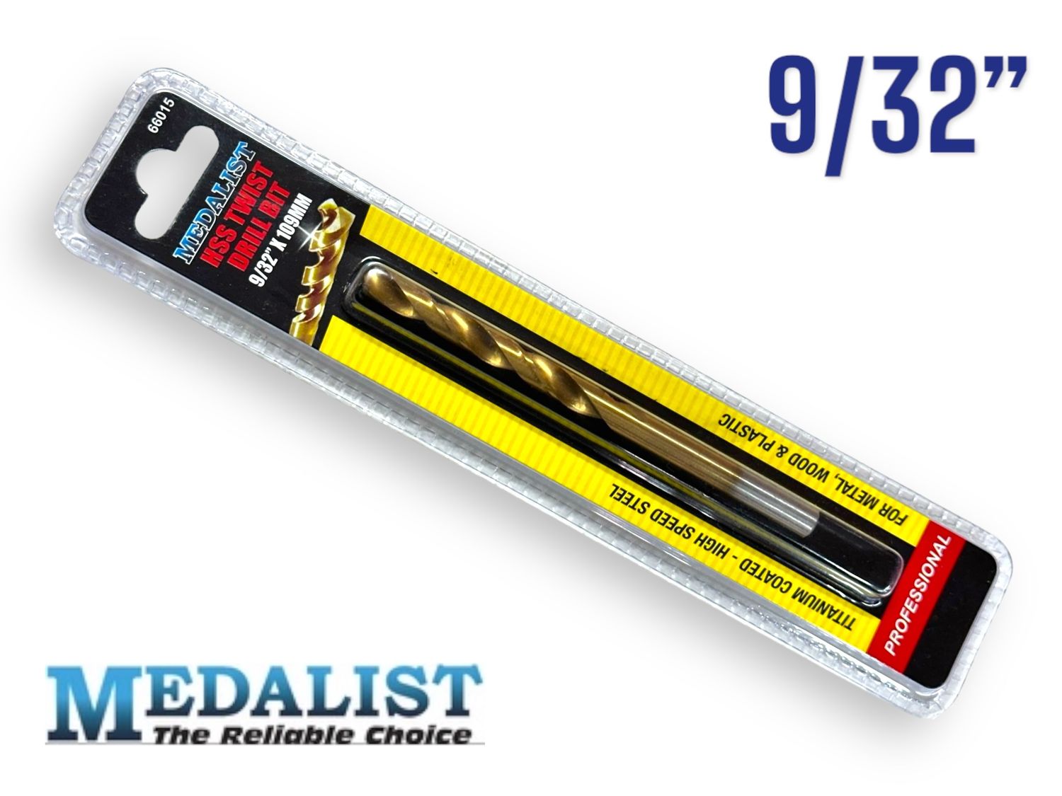 9/32” Drill Bit MEDALIST