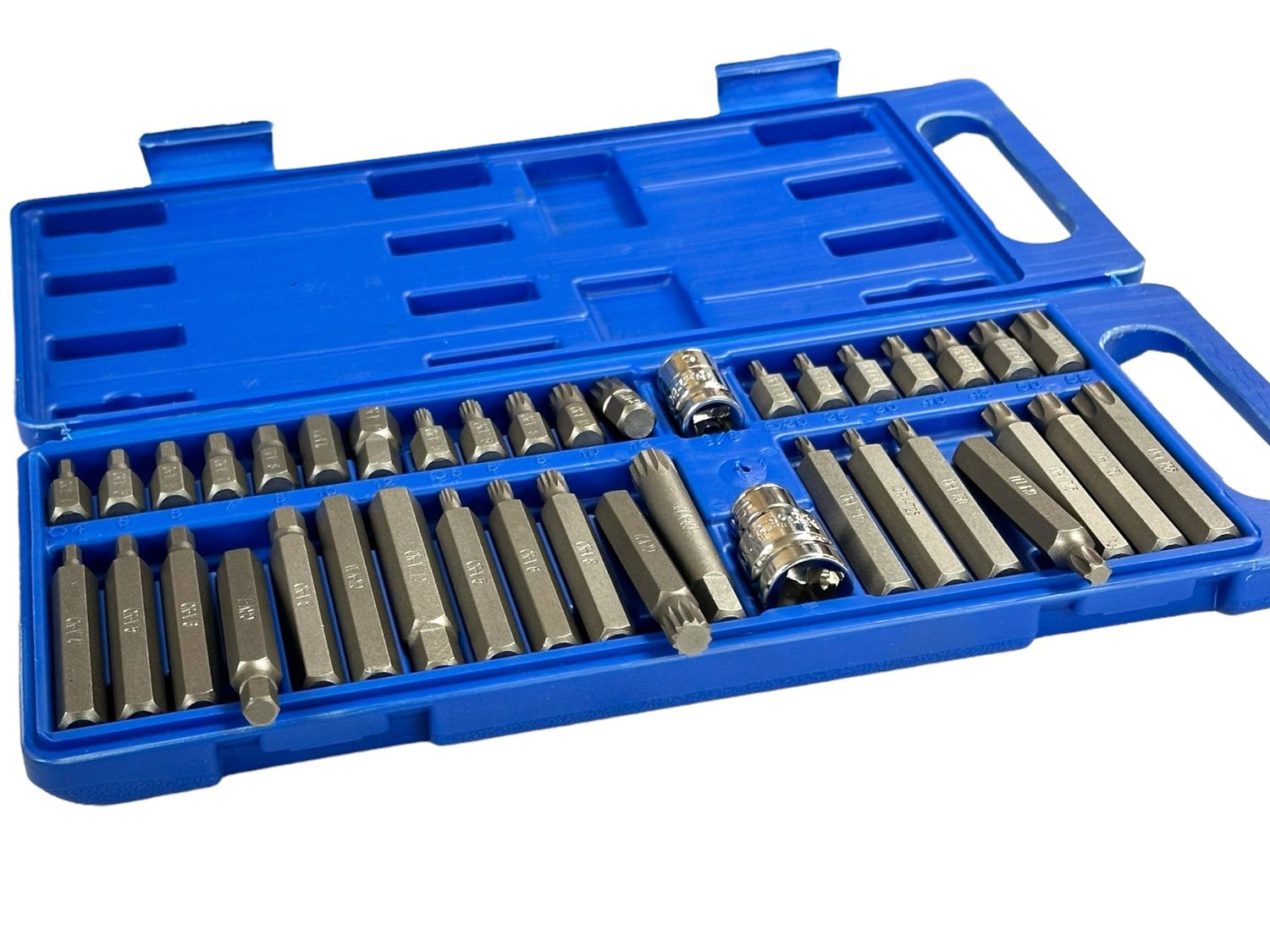 40Pc Hex, Spline, Tx Socket Set