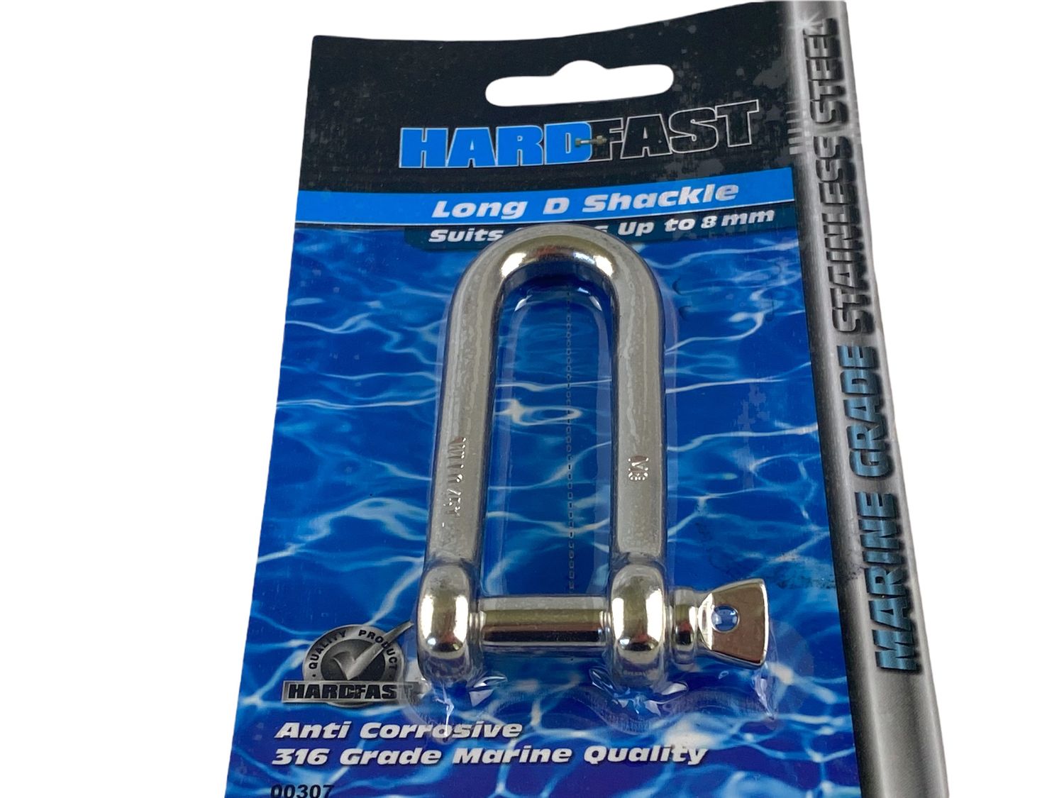 8mm Stainless Steel D Shackle