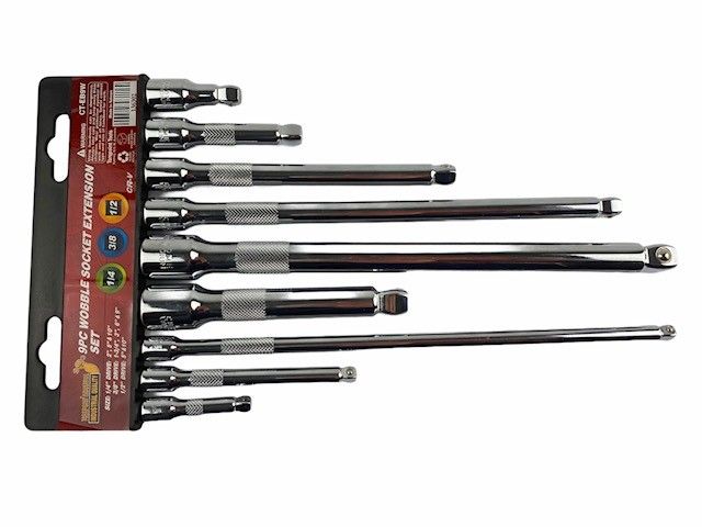 9 Piece Wobble Extension Bar Set