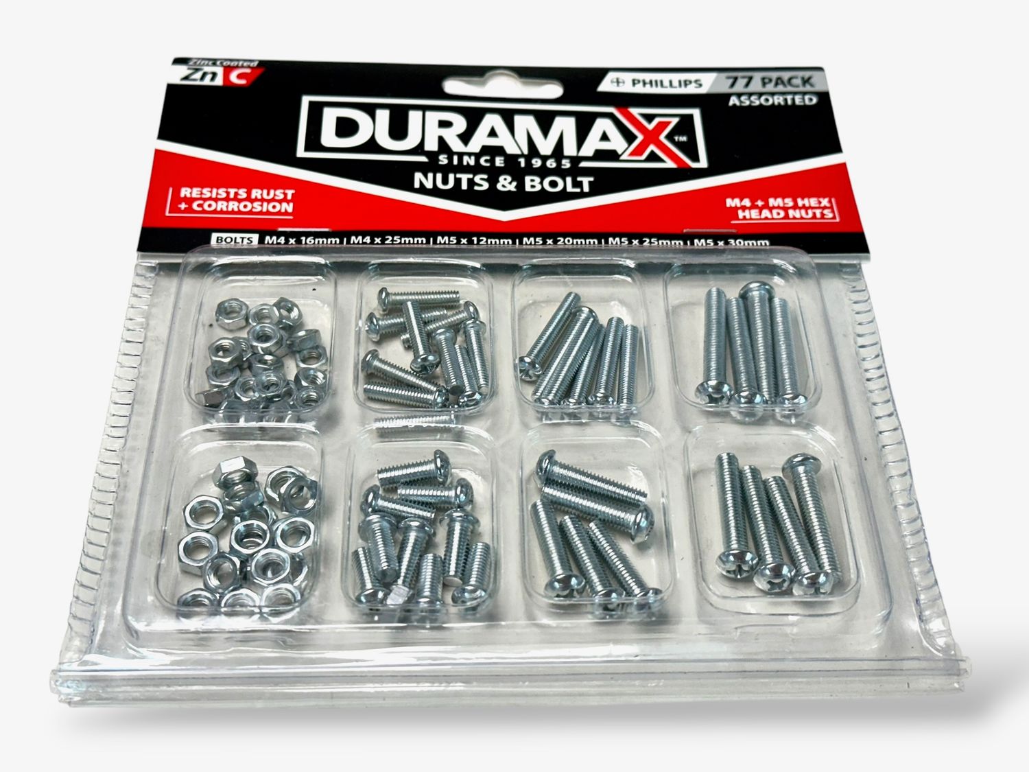76 Piece Nuts and Bolts