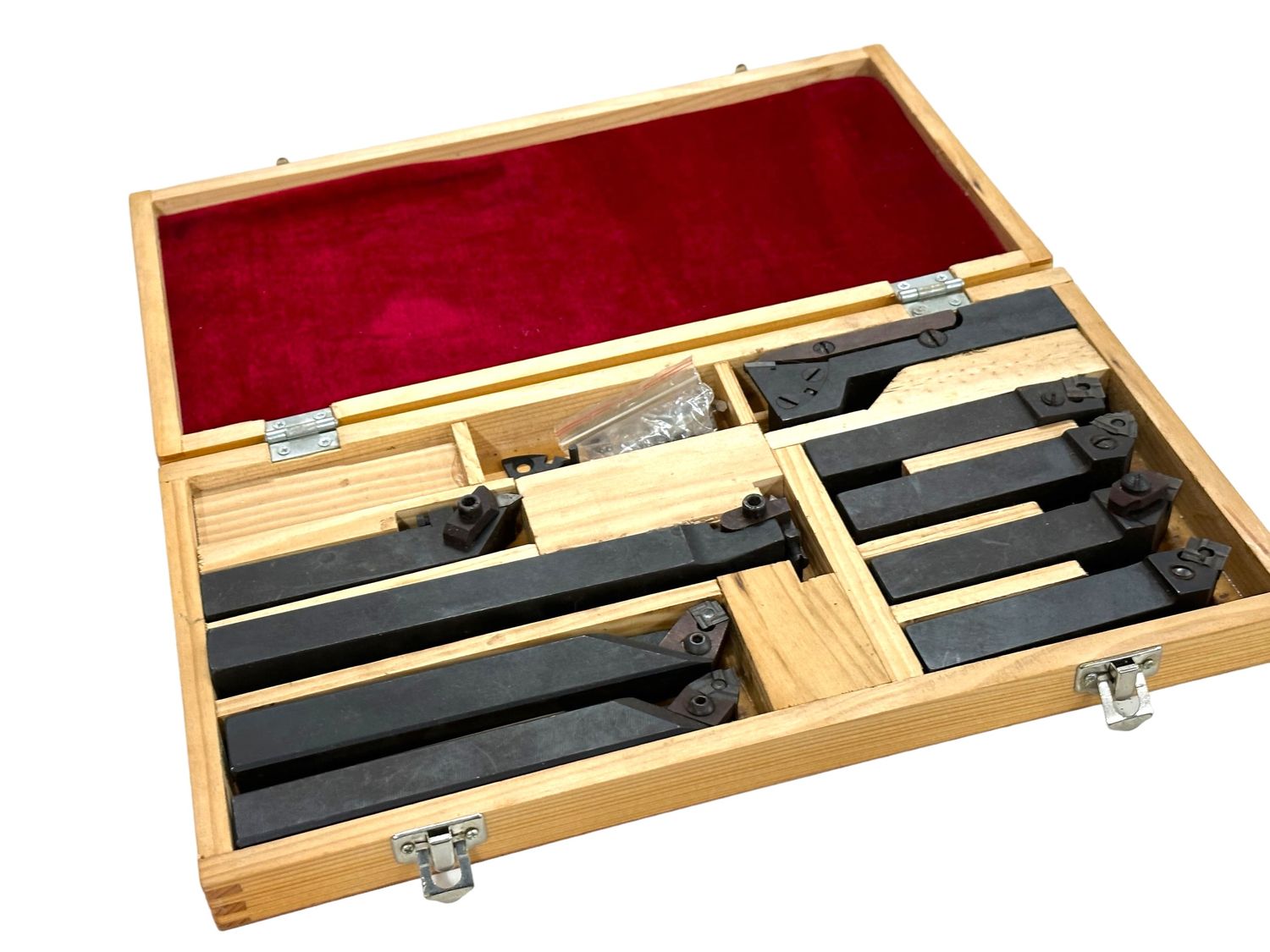 9 Piece Lathe Tool Set 20mm Includes Spare Tips