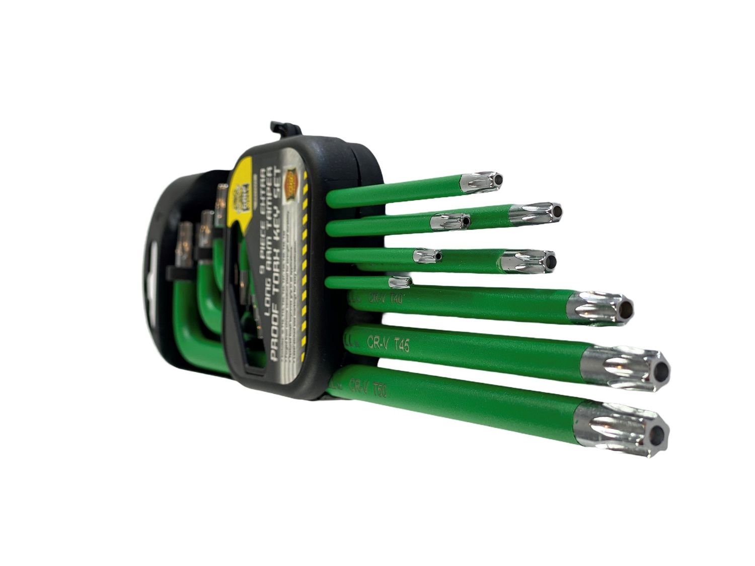 9pc Extra Long Arm Tamper Proof Torx Key Set