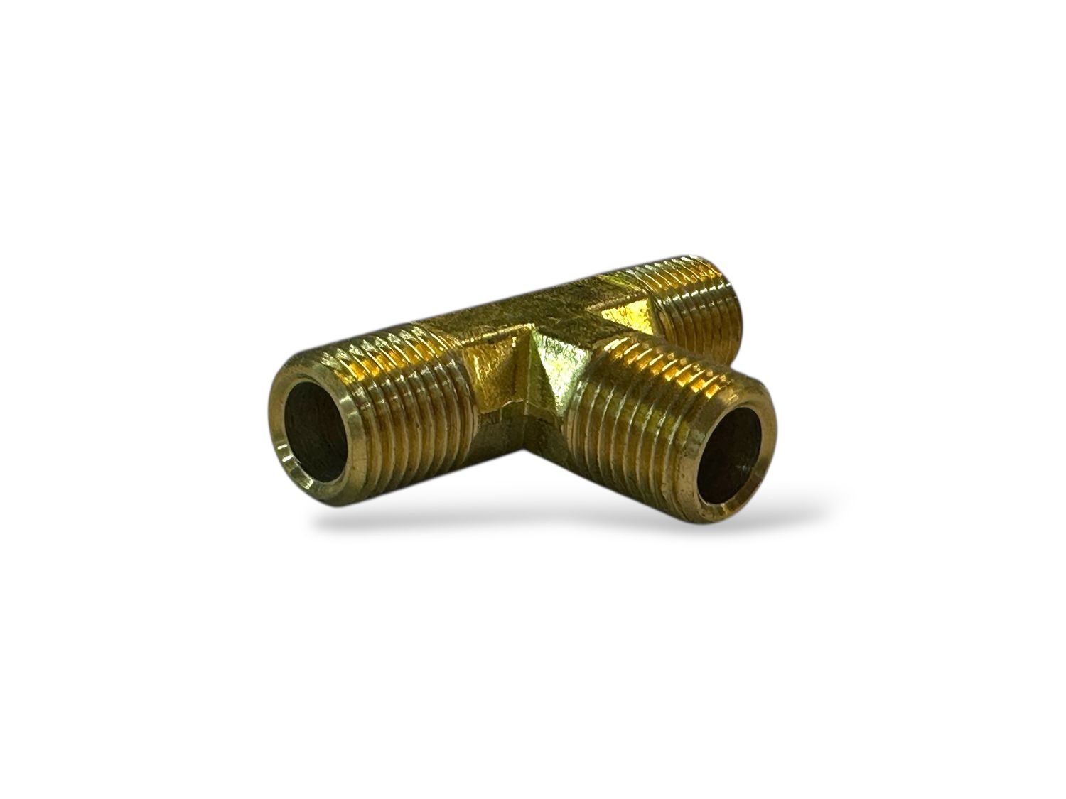 Air Fitting Brass Tee 1/4"BSP Male