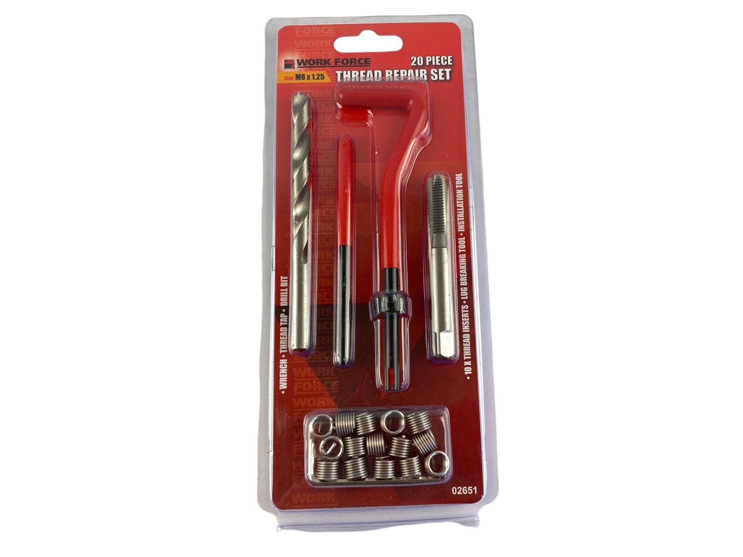 M8 x 1.25 Thread Repair Set