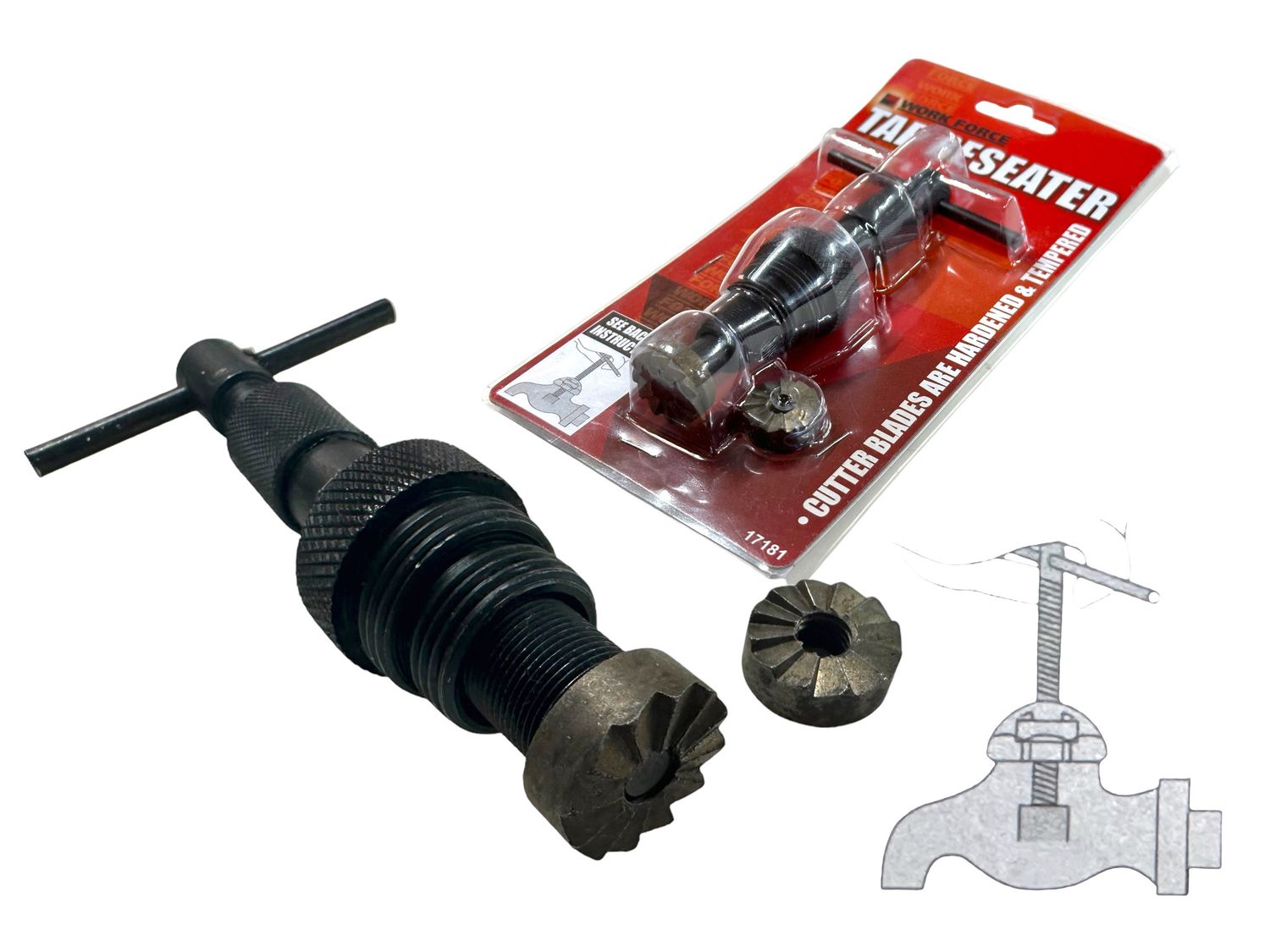 TAP RESEATING TOOL 1/2" AND 3/4"