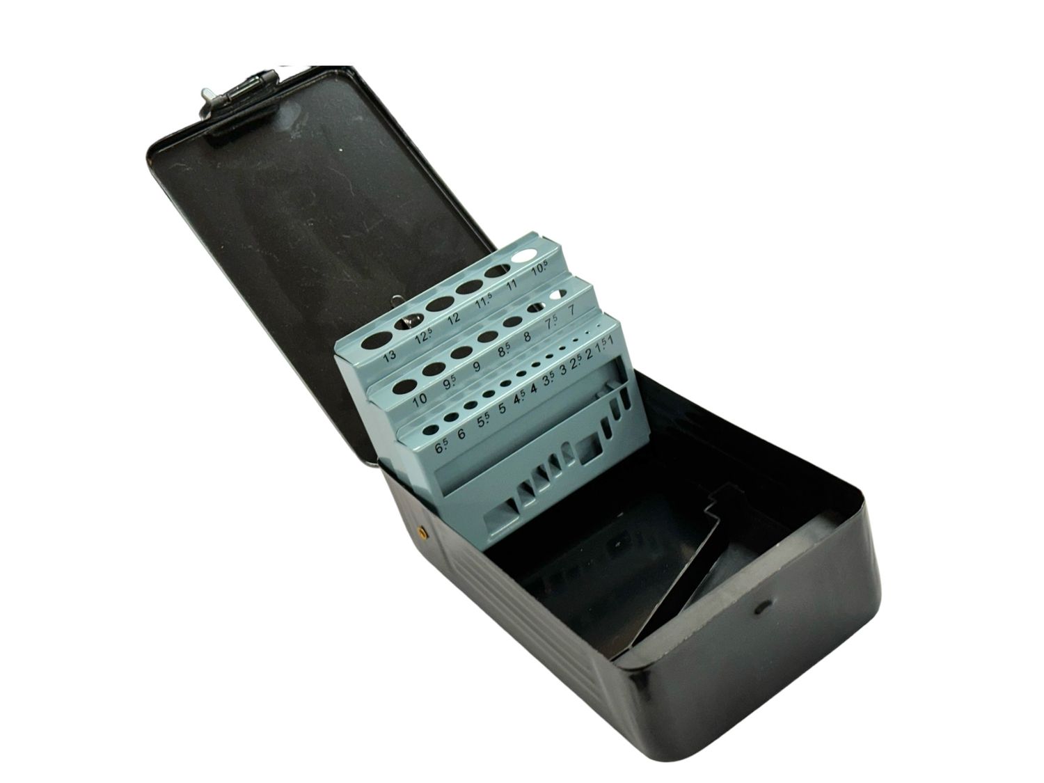 Metal Drill Bit Box Only Metric Size Slots