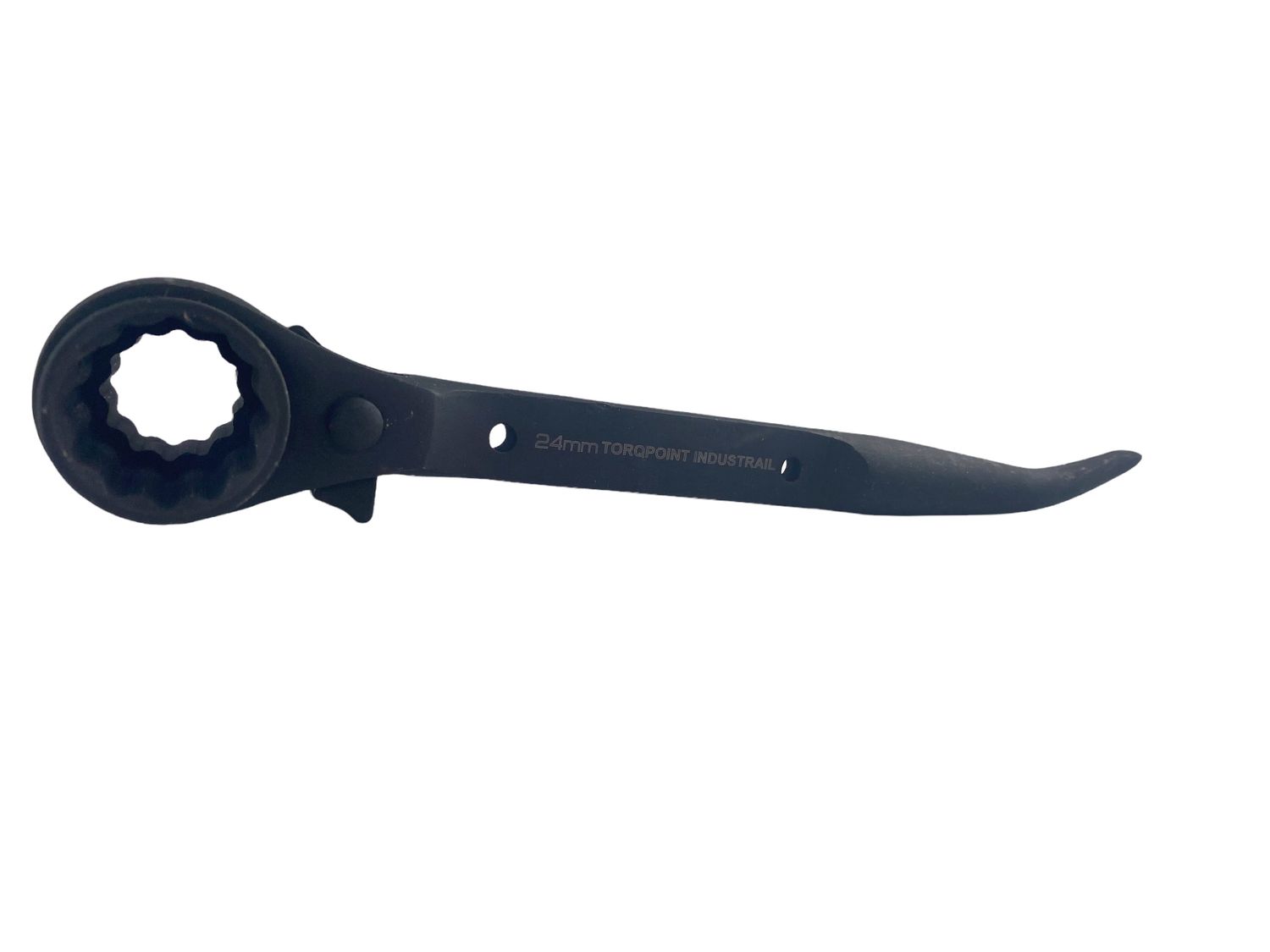 Ratchet Wrench 19mm x 24mm Curved