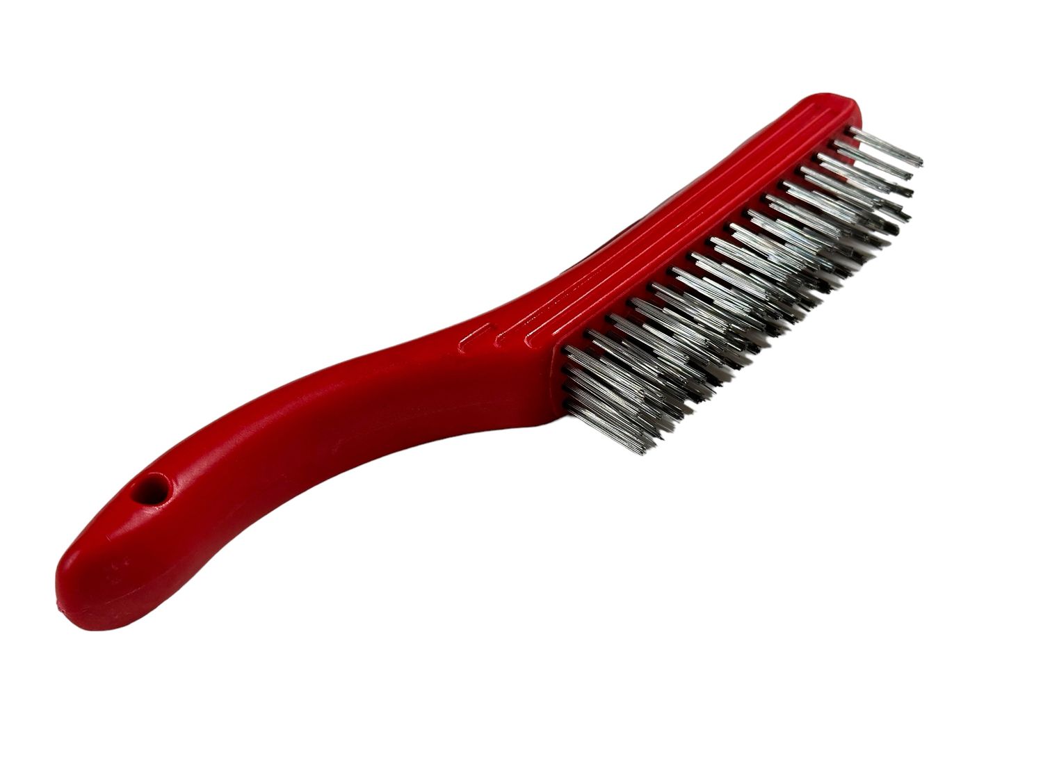 SS Wire Brush 10.5" 4 Row