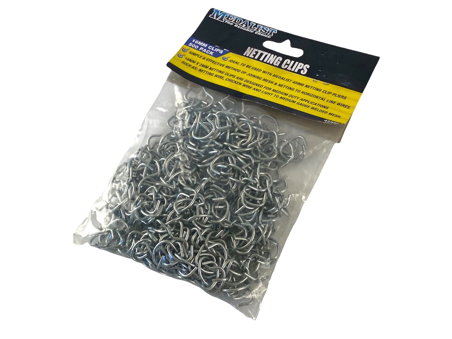 Netting Clips 500 Pack 16mm