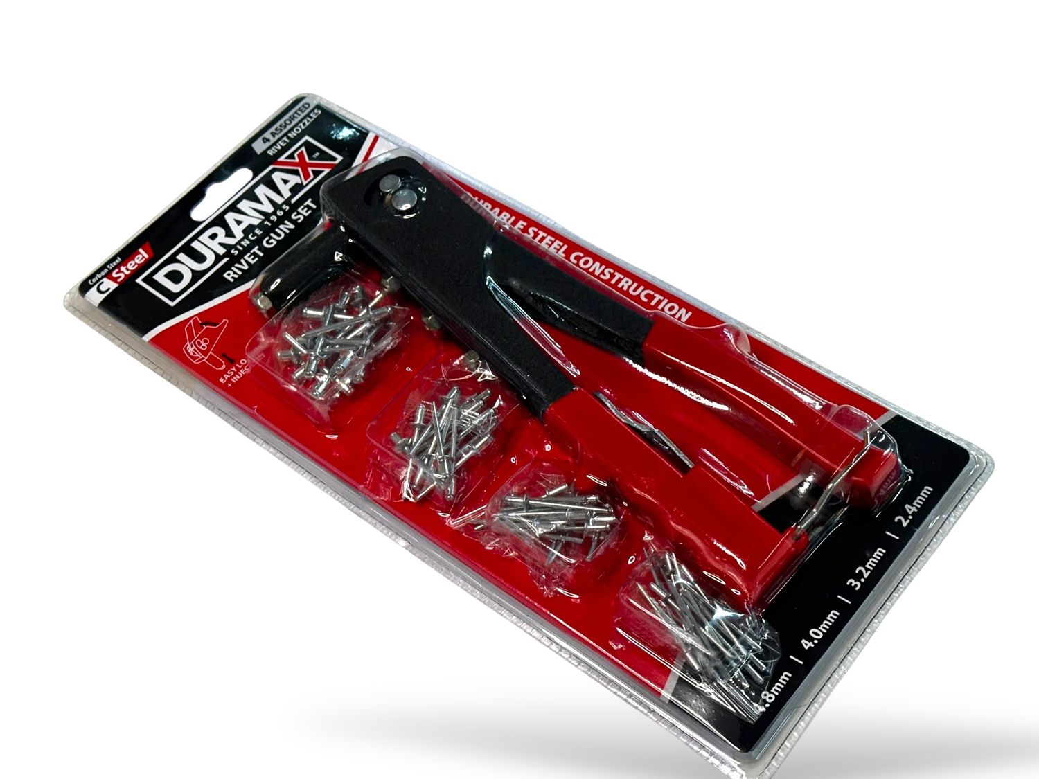 Riveter Hand Black/Red