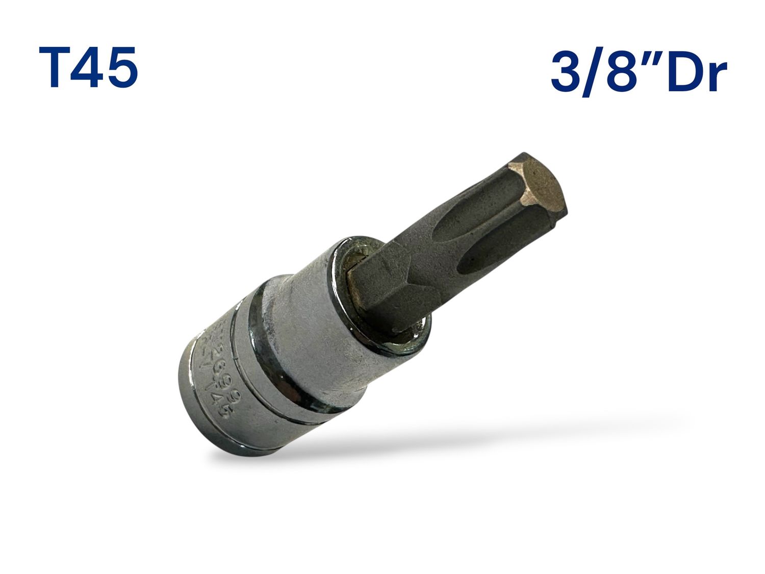 T45 Socket 3/8" Dr Solid