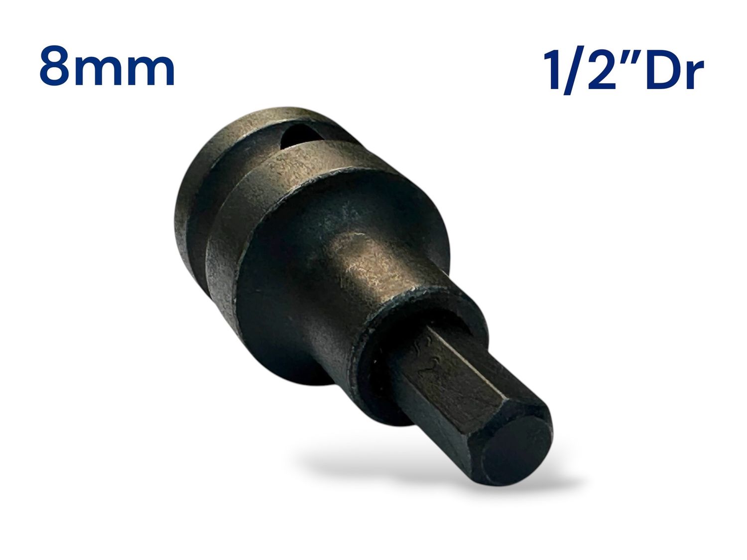 8mm Impact Hex Socket 1/2" Dr PSI
