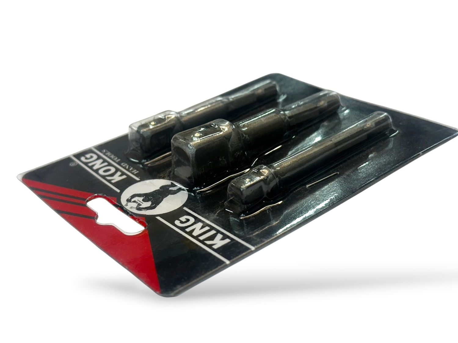Extension Bar 3Pc Power Bits Sockets 1/4", 3/8" and 1/2"Dr