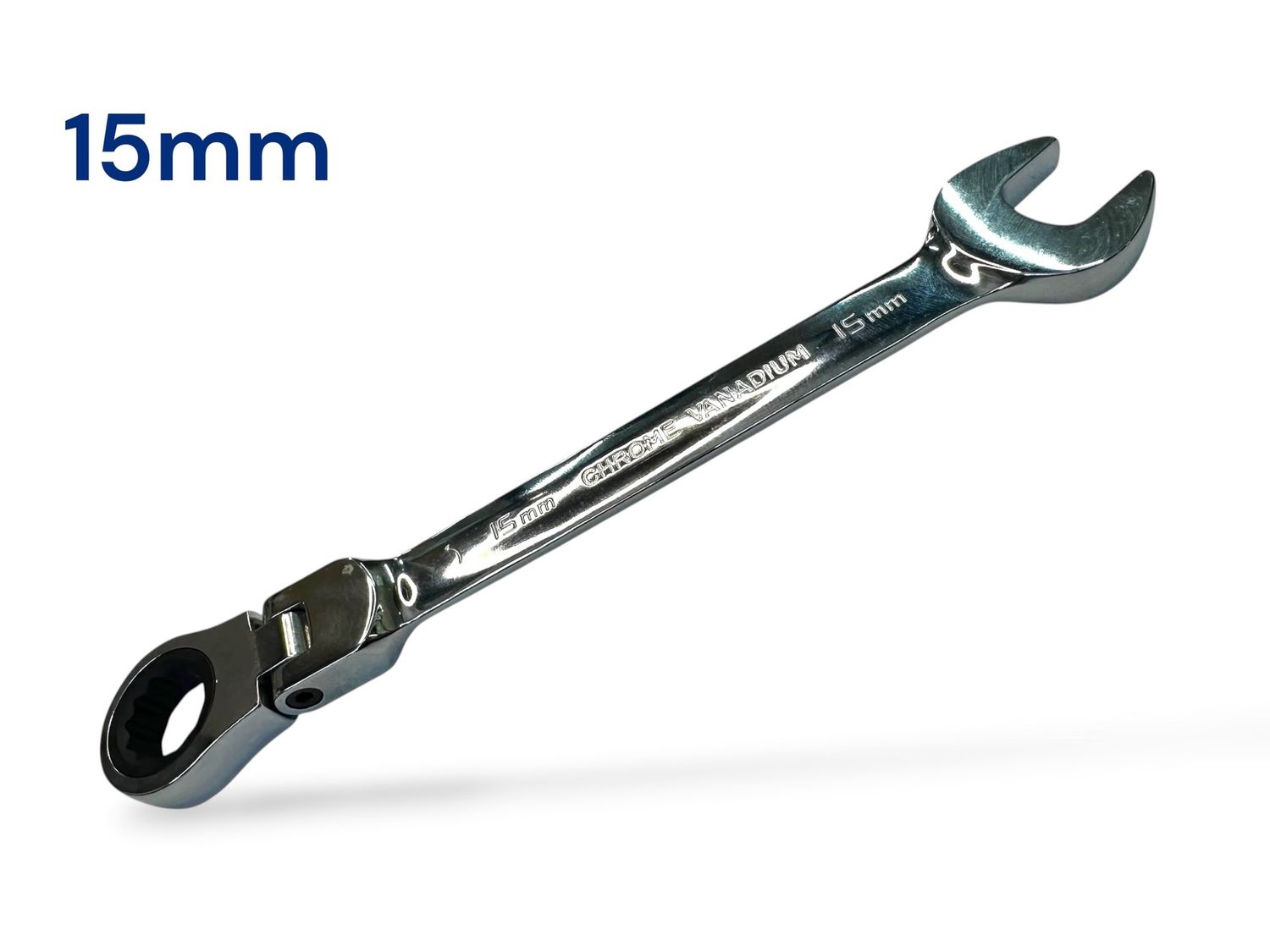 15mm Flexible Ratchet Spanner Maxtop